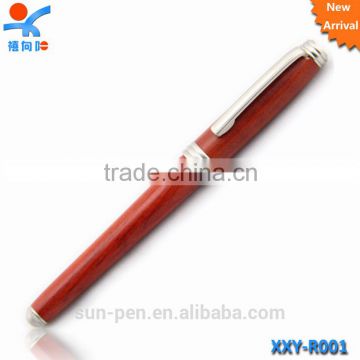 Factory supply rose wooden fountain pen for promotion