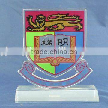 Customized Clear acrylic award holder
