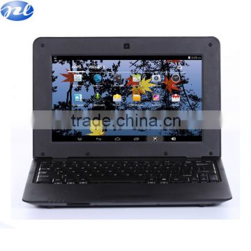 Factory price for 10" android netbook with 512/4GB, 1.5 GHZ computer laptop, mini laptop