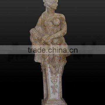 SKY-043 Famous Roman Gods Athena Coloured Marble Statues