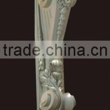 FR8242 PU Exotic Corbels / Building Decoration material/ White European PU Exotic Corbels