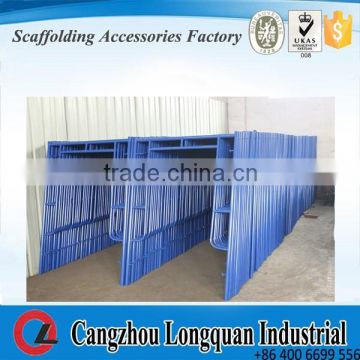 Steel Support Scaffolding Portal Frame for Construction