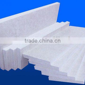 Microporous calcium silicate board refractory material