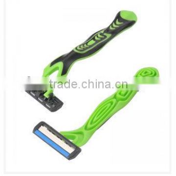 Good quality triple blade disposable shaving razor -HX-X351L