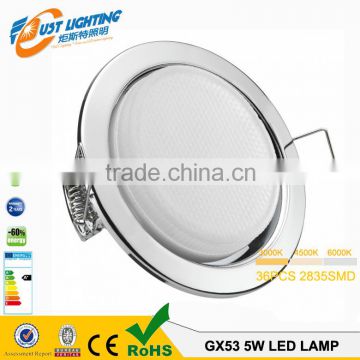 3W/4.2W/5W6W7W8W10W GX53 LED lights,2100K-6500K led gx53 dimmable dimmable