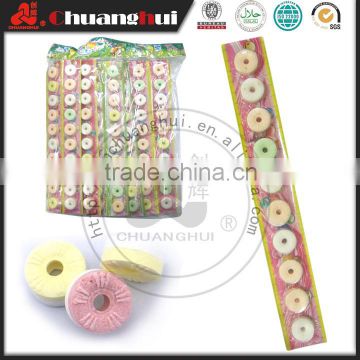 23g 10pcs Compressed Whistle Candy in Paper Ruler