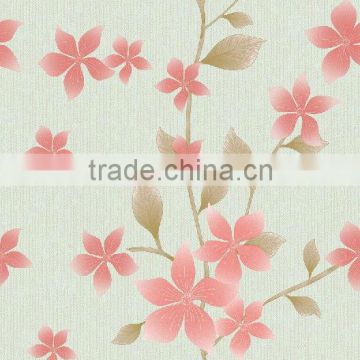 Removable Waterproof pvc vinyl murals Wall coverings TM07003 with cheapest price