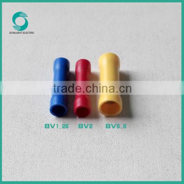 pvc/nylon/PE 1.5-6mm2 BV series insulated terminals cable terminals wire terminals