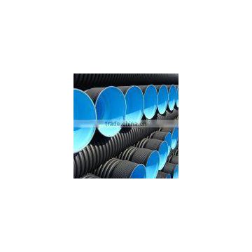 Supply HDPE drainage pipe/corrugated drainage Pipe for sale