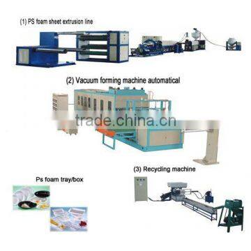 PS Disposable Foam Food Container Production line (Tianhai) TH105/120