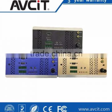 With IR + RS232 over CAT IP-based video wall controller