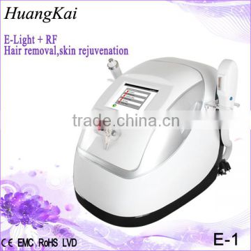 Hair Removal E Light Ipl 640-1200nm Rf System For Face Lift 2.6MHZ