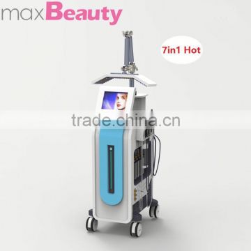 Maxbeauty Company 7 in1 skin scrubber /spray gun /microcurrent face lift machine for sales M-H701