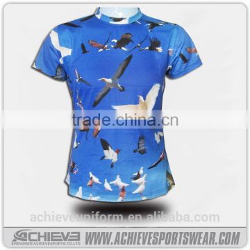 100 polyester sublimation t shirt, quick dry t shirts wholesale 2017