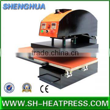 automatic double station heat press machine , auto tshirt heat transfer