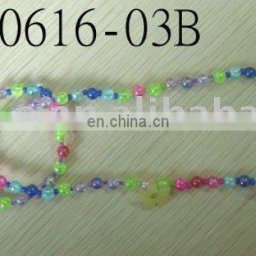 beads necklaces and bracelets/girl's necklaces/fashion accessories