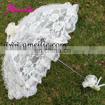 Lady lace rose umbrella