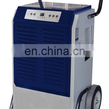 90L/D Industrial Dehumidifier with portable Wheels and Folding Handle AC220V-240V/510HZ 115V/60HZ