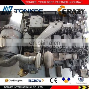 SAA6D125-2 Diesel engine assy 6D125-2 engine assy for PC400-6 excavator
