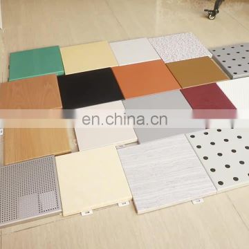 Exterior Wall Decoration Aluminium Stick in Curtain Wall Perforated Facade Panel