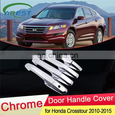 for Honda Accord Crosstour 2010 2011 2012 2013 2014 2015 Chrome Door Handle Cover Trim Catch Car Stickers Accessories Garnish