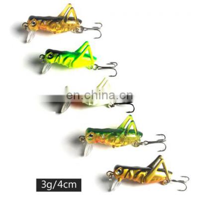 Amazon Hot Swimbait fishing lure  locust  single hook 3.5cm/3g double hook   3.8cm/4g  Artificial Bass Fish Lure