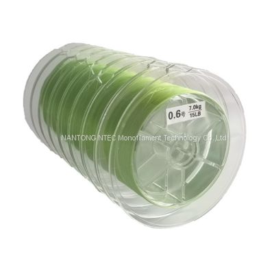 High quality PE Braided Fishing Line 10 x 100 M connected reel packing with factory price