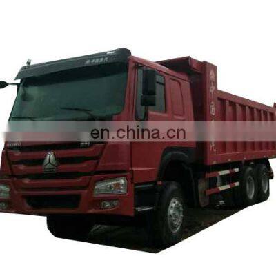 Good Quality 371HP/ 375HP Used HOWO Dump Truck with 10/12 wheels low price on sale