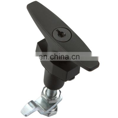 MS309A ZDC Matt Black Spraying Industrial Cam/Cylinder alloy handle Cabinet Cam door Lock