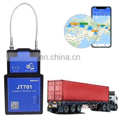 Jointech JT701 Customs Container Cargo GPS Seal Tracking Device Truck Asset Electronic GPS Lock Vehicle GPS Smart Padlock