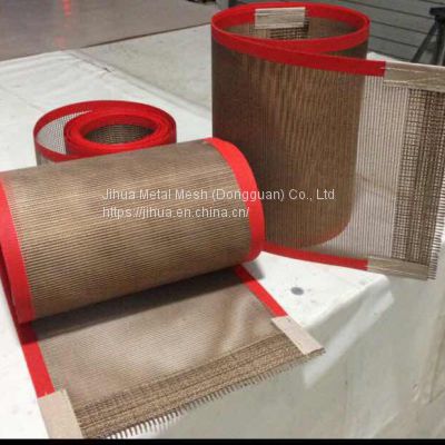 Best Performance Heat Resistance Ptfe Conveyor Belts PTFE Coated Fiberglass Mesh Conveyor Belt