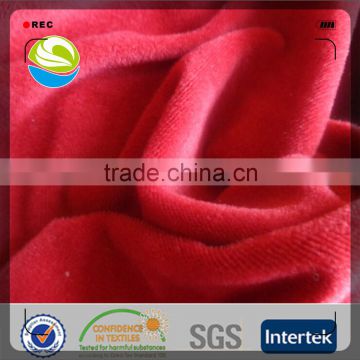 China manufacturer polyester super soft plain kids blanket fleece fabric