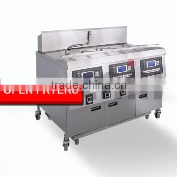 Electric fryer restaurant deep fryers with LCD panel