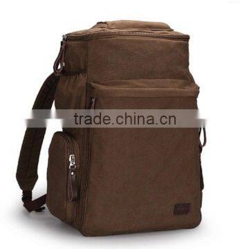 2016 Fashion hiking backpack,canvas mountain top backpack,larger capacity travelling backpack