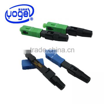 hot sale dual sc apc fast connector for field assembly