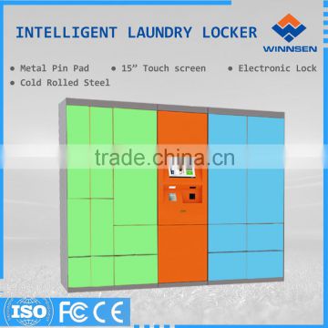 Optional sizes dry clean Locker with multi language