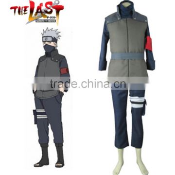Naruto Movie The last Hatake Kakashi Konoha Ninja Uniform Sixth Hokage Anime Cosplay Costume Ninja Costume