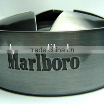 Round shape metal ashtray
