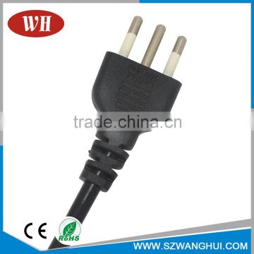 Factory best price italy 3 pin power plug component