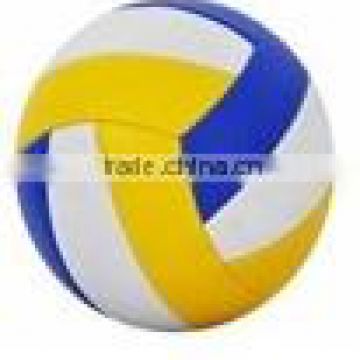 Volley Ball, Standard Size, Made With Synthetic Material & Multi Color Printing