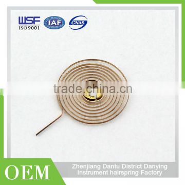 China Supplier Milometer Copper Hairspring According to Customers' Requirement