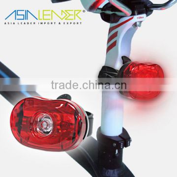 New Products Powered By 2*AAA Battery Flash-100% On-Off Rear Bike Light