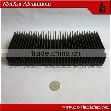 black anodized extrusion aluminum led cooling heat sink                        
                                                                                Supplier's Choice