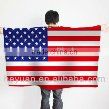 Customize Print Poncho Flag of USA