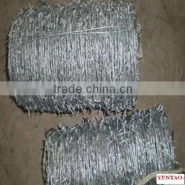 Galvanized Barbed Wire Roll Weight Price