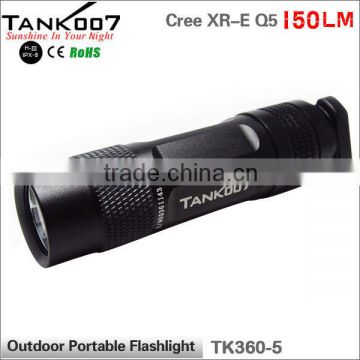 Energy conservation mini gun tactical flashlight Tank007 TK360-1(one mode)