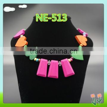Cheerfeel wholesale decorative wood beads necklace jewelry for young girls