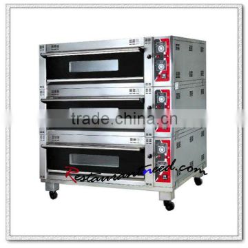 K168 Stainless Steel Commercial Deck Oven Machine