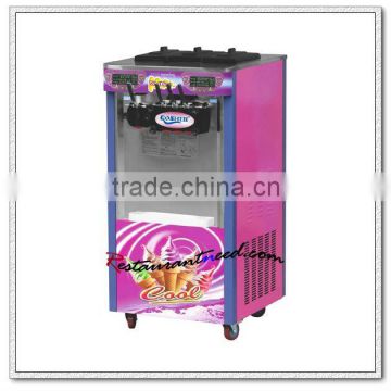 R152 42-62L/h Floor Standing Four Flavors Soft Ice Cream Machine