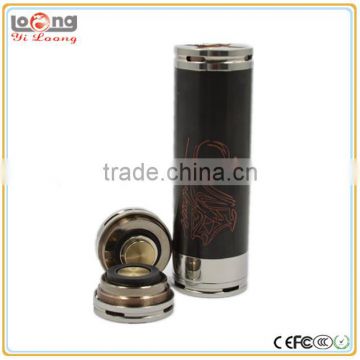 2014 yiloong new 26650 mechanical mod copper & ss black or silver stingray mod with 26650 battery holder, ecig mod 26650